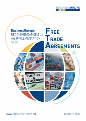 Recommendations On The Implementation Of EU Free-trade Agreements ...